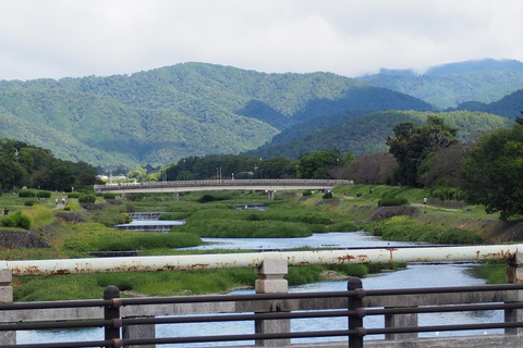 E-Bike Tour in Kyoto with Asuka, Japanese graduate student