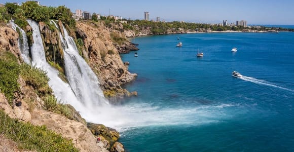 Antalya City Tour With Shopping, Waterfalls, and Boat Tour