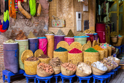 Marrakech Medina Night Tour with Rooftop Dinner