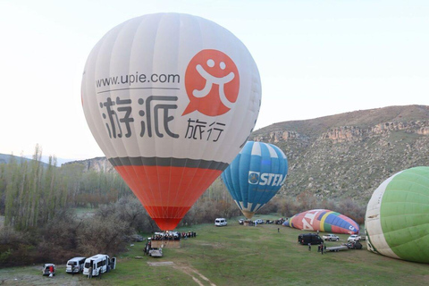 Cappadocia Ihlara or Göreme Valley Hot Air Balloon Ride Göreme Valley Hot Air Balloon Flight at Sunrise