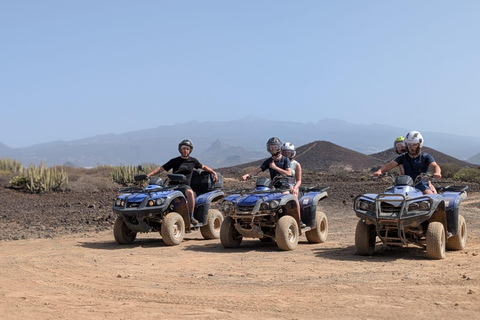 Tenerife: 100% Off-Road Quad Adventure with Pickups & Drinks Single Off-Road Quad Adventure with Pickup & Snacks