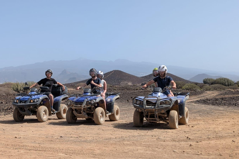 Tenerife: 100% Off-Road Quad Adventure with Pickups & Drinks Single Off-Road Quad Adventure with Pickup & Snacks