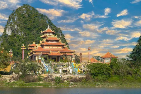 Hoi An: Golden Bridge & Marble Mountains Private Day Trip