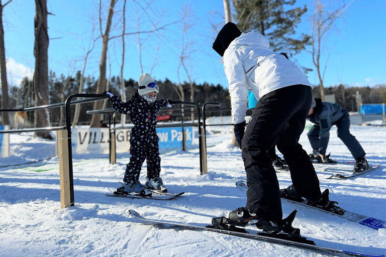 Play with Snow! at HOKKAIDO Snow park & Outlet Shopping Skiing and sledding experience full set plan