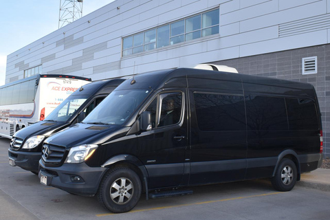 Denver Airport to Vail Transfer Group in Sprinter Van 6-14