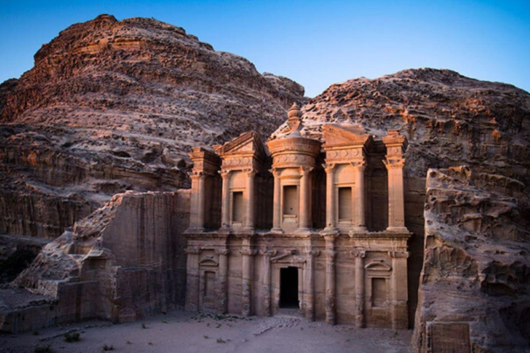 From Amman: Petra and Wadi Rum Private Day Trip Petra and Wadi Rum Day Trip with Sunset Jeep Tour