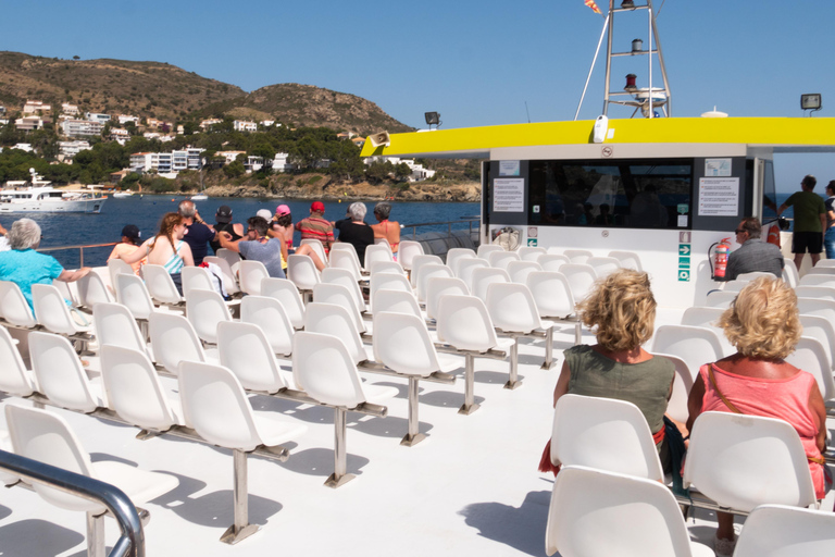 Roses: viagem de catamarã Costa Brava com vistas subaquáticasde rosas