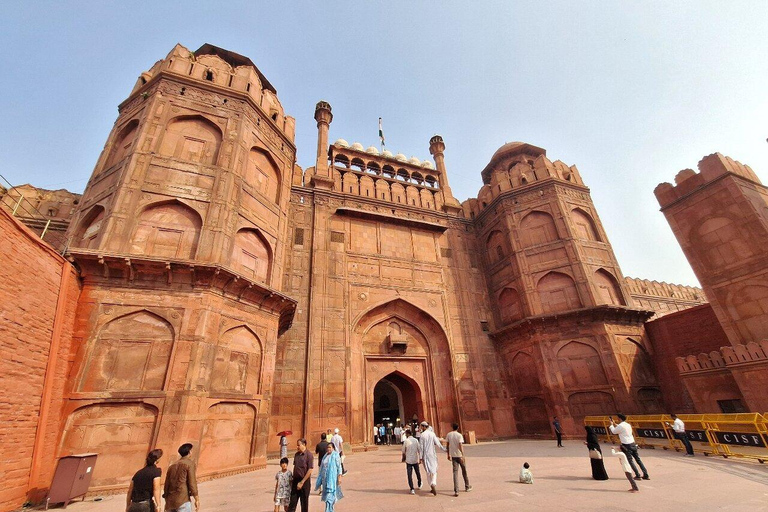 Delhi: Red Fort Skip-the-Line Guided Tour with Transfers Delhi: Red Fort Skip-the-Line Tour with Guide Only
