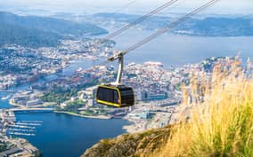 Bergen: Round-Trip Ulriken Cable Car Ticket