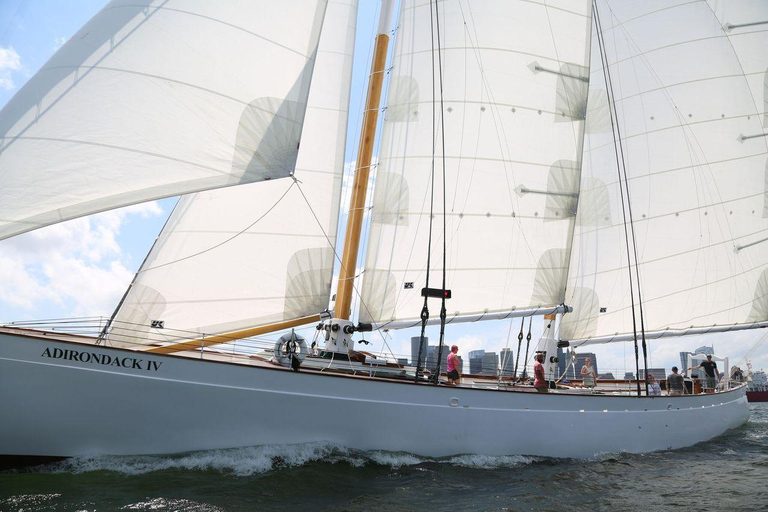 Boston: Harbor Champagne Sunset Sail from Rowes WharfWeekend Sunset Sail aboard Schooner Adirondack III