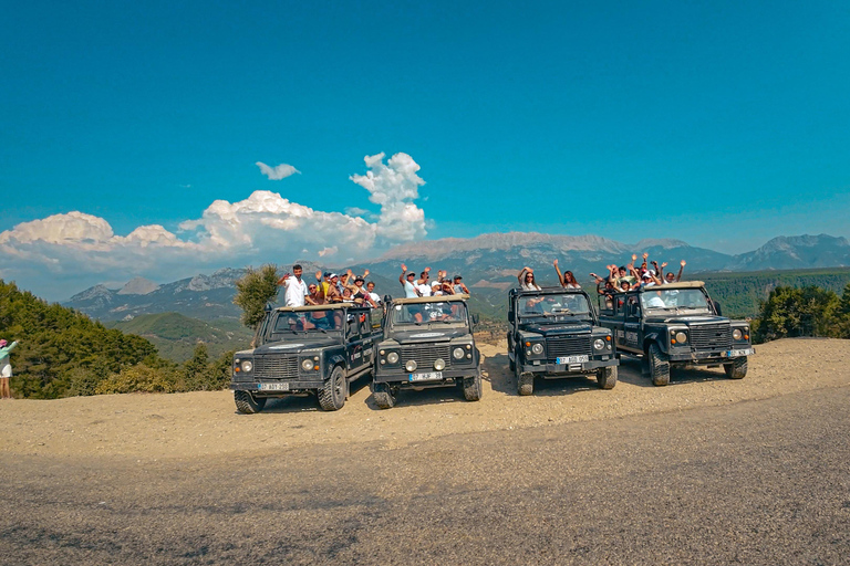 Antalya Outdoor Adventure: Raften, Jeep &amp; Quad met lunchSuper Combo 4-in-1-pakket