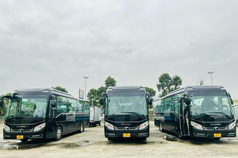 Hanoi: Limousine bus tickets to Cat Ba, modern- high quality