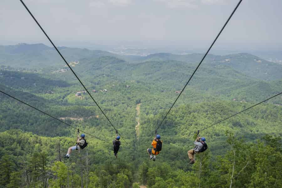 Pigeon Forge: Ticket für die MegaZip-Seilrutsche. Foto: GetYourGuide Pigeon Forge: Ticket für die MegaZip-Seilrutsche. Foto: GetYourGuide