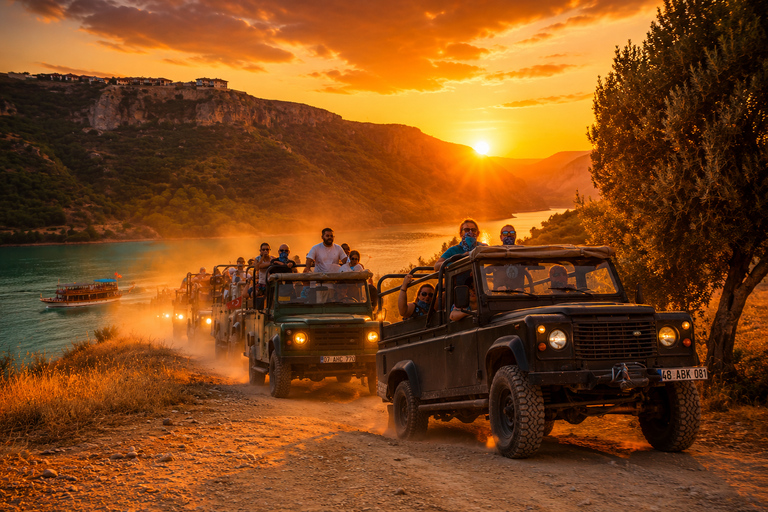 Side: Evening Jeep Safari, Green Canyon Cruise & Dinner