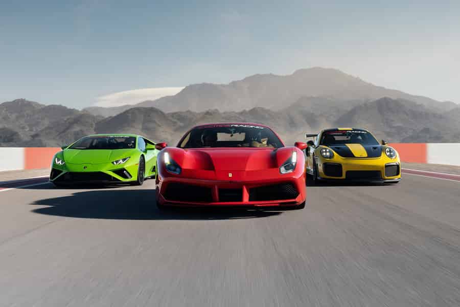 Las Vegas: 5 Runden mit einem Supersportwagen. Foto: GetYourGuide