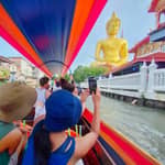 Bangkok: Crociera sul canale in barca a coda lunga