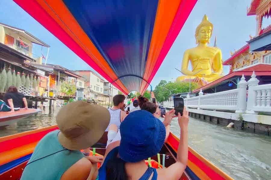 Bangkok: Longtailboot-Kanalrundfahrt. Foto: GetYourGuide