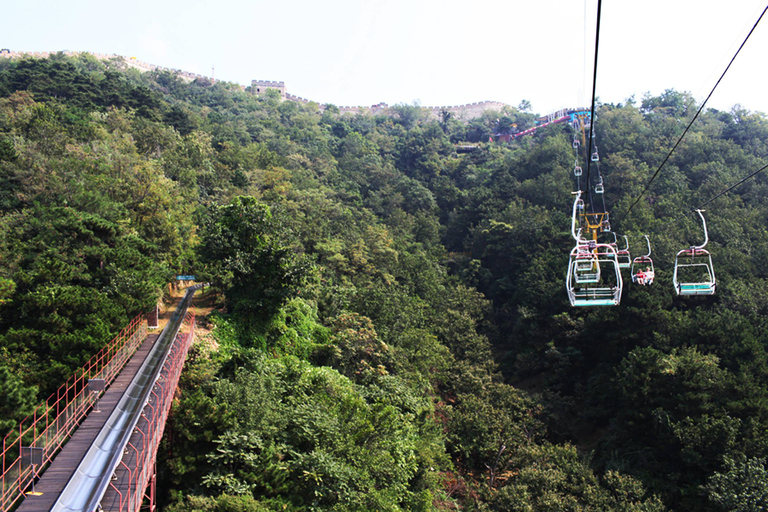 Beijing: Mutianyu Great Wall Guided Tour with Toboggan Ride Private tour guide+private driver+ticket