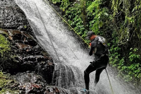 Canyoning in northwestern Quito