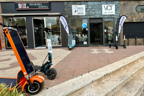 Malaga: Explore Malaga on a Solar Scooter Malaga: Explore Malaga on a Solar Scooter