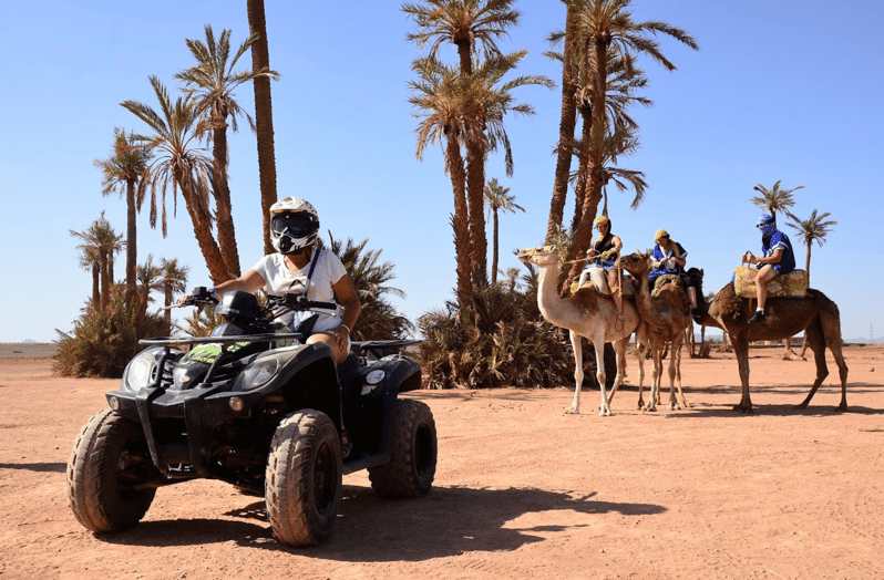 Marrakech : Balade en quad et dos de chameau avec thé - quad