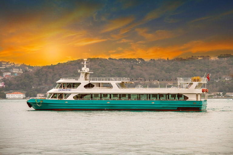 Istanbul: Bosphorus Sunset Cruise with Drinks and Snacks Sunset Cruise with Drinks and Snacks