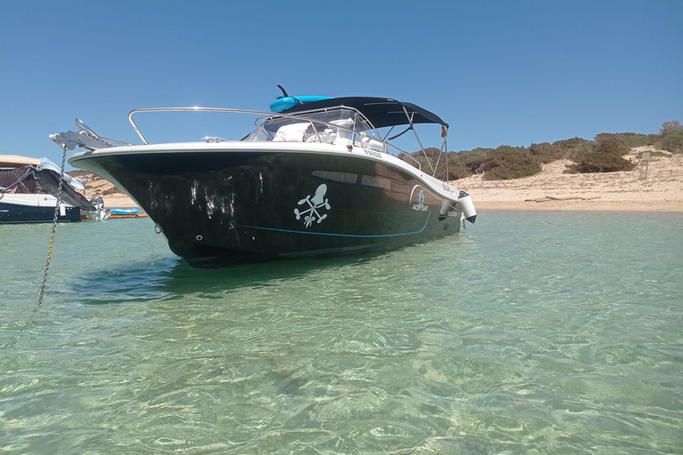 Tour: "Ibiza-Formentera" from the sea in private boat