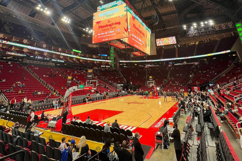 Houston: Houston Rockets NBA Basketball Game Ticket Lower Baseline