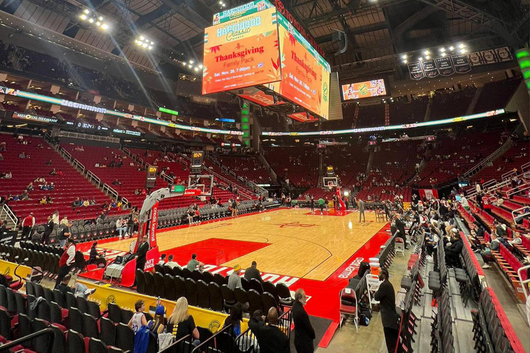 Houston: Houston Rockets NBA Basketball Game Ticket Lower Baseline