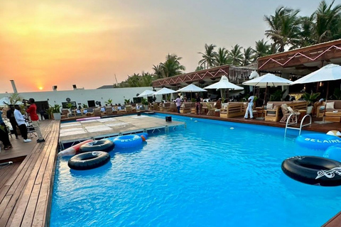 Luxury Beachfront Experience Accra:Sun Sand Serenity &amp; Lunch