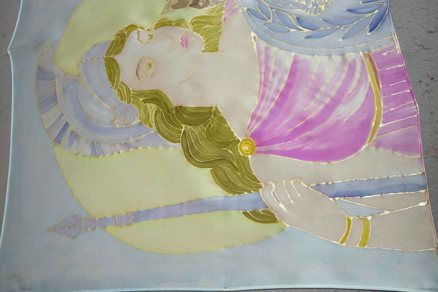 Create your own Greek Silk Scarf Souvenirs