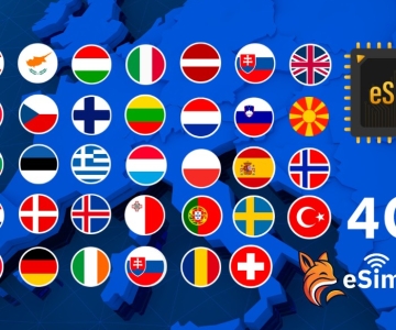 eSIM Europe and UK for Travelers