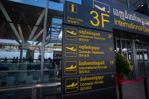 Transfert aller-retour : Entre l&#039;aéroport et la ville de Siem Reap