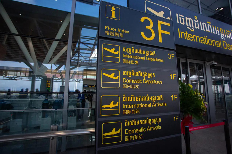 Transfert aller-retour : Entre l&#039;aéroport et la ville de Siem Reap