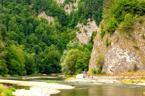 from Zakopane: Dunajec River fun Rafting in a pontoon