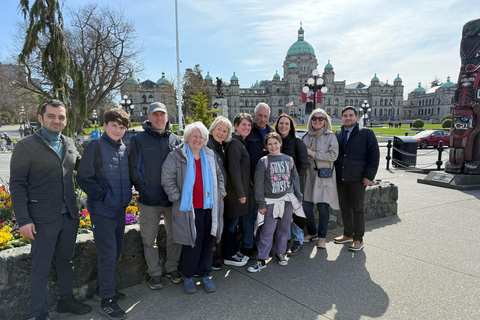 Von Vancouver aus: Privater Tagesausflug nach Victoria und zu den Butchart Gardens