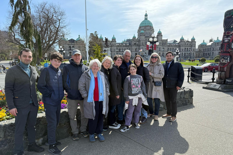 Von Vancouver aus: Privater Tagesausflug nach Victoria und zu den Butchart Gardens