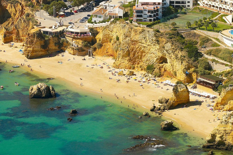 Depuis Lisbonne : Visite privée de l&#039;Algarve avec tour en bateau vers les grottes