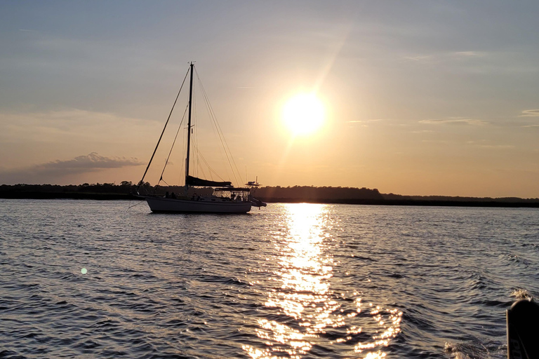 Sunset Cruise leaving from historic Isle of Hope Marina Sunset Marsh Cruise leaving from histori Isle of Hope Marina