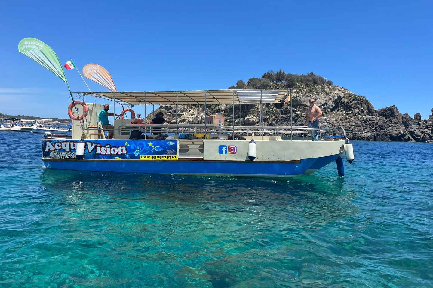 アチトレッツァ ボートツアー