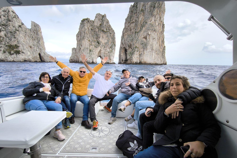 Tour en bateau privé de la côte amalfitaine