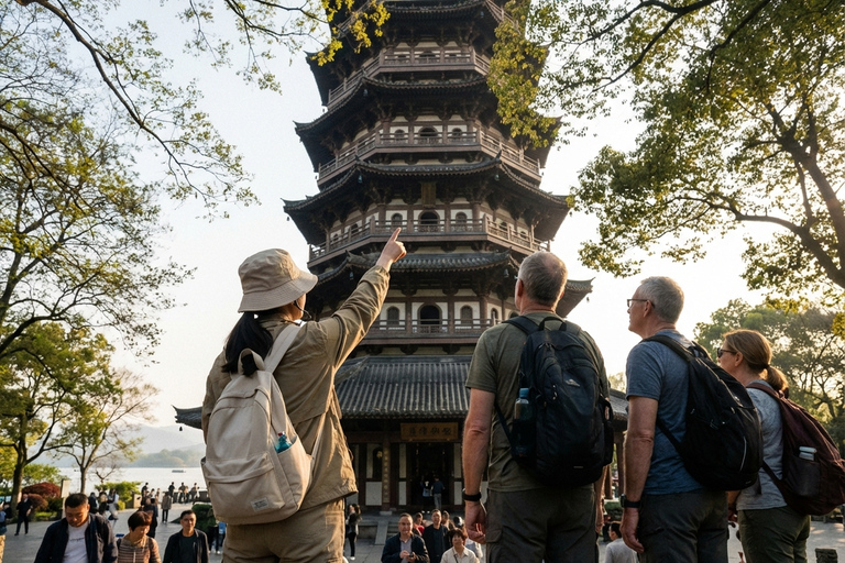 Hangzhou: Leifeng Pagoda Buddhism History Guided Tour