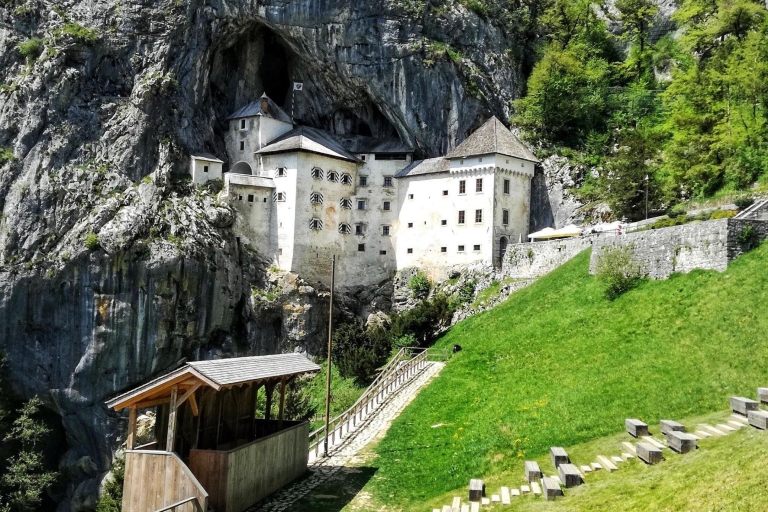 Z Lublany: Jaskinia Postojna i zwiedzanie zamku Predjama