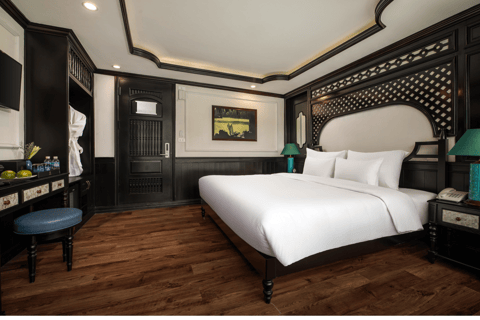 Hanoi: 2-Day Halong-Lan Ha Bay BEST SELLER 5* cruise balcony