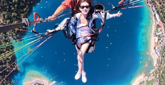 Fethiye: Oludeniz Tandem Paragliding over the Blue Lagoon