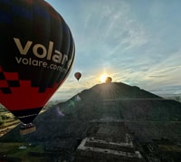 From Mexico City, Teotihuacan Air Balloon Flight & Breakfast - Housity