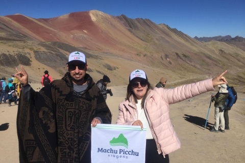 From Cusco: Rainbow Mountain Guided Trek with Lunch Group Guided Tour