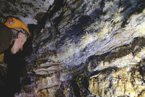 Caving in the Grotte de Pézenas