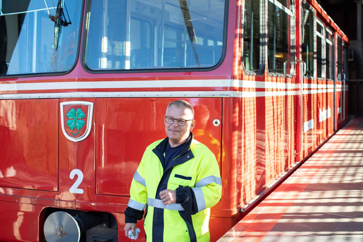 Dolderbahn Railway between Römerhof and Dolder Zürich