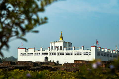 Excursão guiada de meio dia a Lumbini de carro: 4 horas